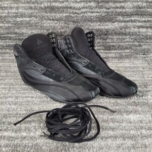 RYDERWEAR Mens Black‎ High Top Weightlifting Shoes Wrestling Sneakers Size 9